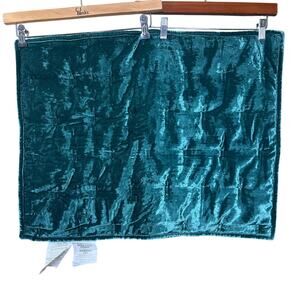 Teal Velvet Pillow Case *Dimension in Picture*